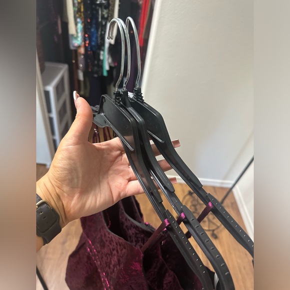 Lulu 
Spin the Night Magenta Jacquard Sleeveless Mini Skater Dress - Picture 2 of 5